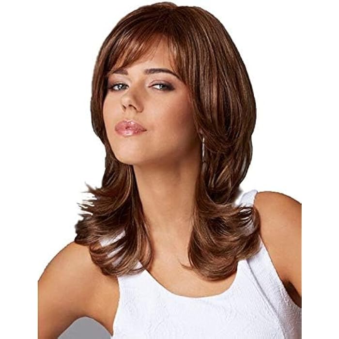 DILLARDS Fashion Fluffy Long Straight And Curly Wigs (Can Be Permed And Straightened) Cb02 - Image 2